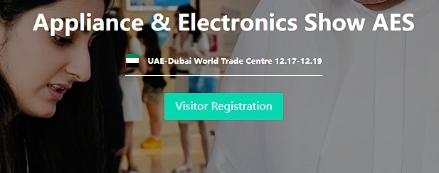 De la 17-a ĝis la 19-a de decembro ĉeesti Appliance and Electronics Show AES: loko UAE Dubai World Trade Center